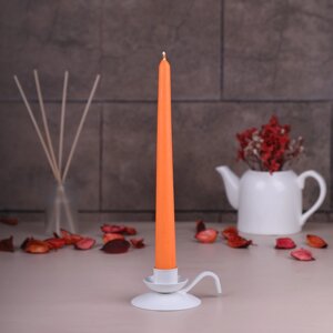 Свеча античная оранжевая декоративная 24,5 см Омский свечной