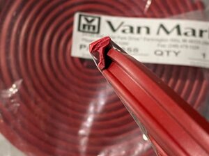 Виниловая вставка красная 3,8 м для Van Mark серии M, I оригинал