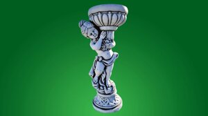 Скульптура "Девочка с вазой"