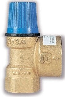 Предохранительный клапан для водонагревателей Watts SVW 10 бар - 3/4&quot;Германия) - распродажа