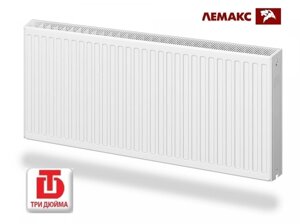 Радиатор отопления стальной панельный Лемакс / LEMAX Premium Compact тип 22/500/2000 с боковым подключением