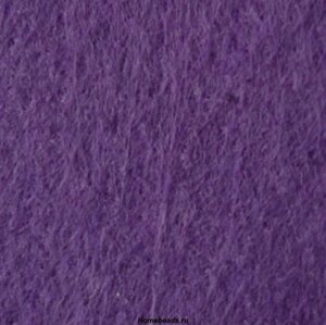 Фетр листовой жесткий А4, 20х30см, толщина 1мм, уп. 10 листов (фиолетовый)