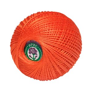 Нитки для вязания Ирис (100% хлопок) 20х25г/150м (красный)