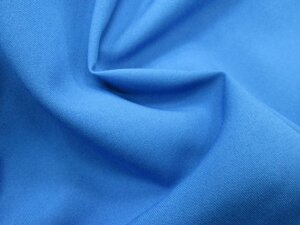 Ткань Габардин 150г/м² 100% ПЭ шир. 150см (голубой)