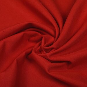 Ткань Габардин 150г/м² 100% ПЭ шир. 150см (красный)