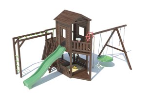 Детская площадка из лиственницы, модель С 2.2
