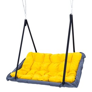 Качели-диван раскладной, 3 положения, для зимы и лета, ширина 1,6 м, до 150 кг.