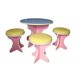 Комплект мебели стол+3 табурета