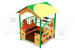 Оборудование для детских площадок АО ЗИОН1 ИМ136 Детский игровой домик «Магазин У1»