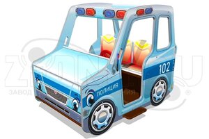 Оборудование для детских площадок АО ЗИОН1 ИМ246 Игровой макет «Машина Полиции»
