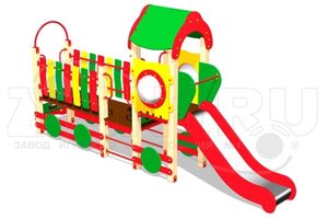 Оборудование для детских площадок АО ЗИОН1 КД057 Детский игровой комплекс «Путешественник»