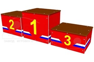 Спортивные элементы АО ЗИОН1 СЭ275 Пьедестал для награждения