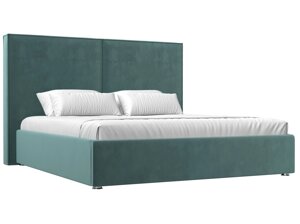 Интерьерная кровать Аура 160 | бирюзовый
