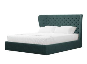 Интерьерная кровать Далия | бирюзовый