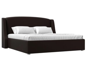 Интерьерная кровать Лотос 160 | Коричневый