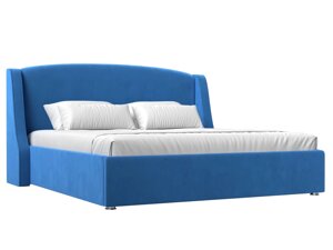 Интерьерная кровать Лотос 180, Голубой