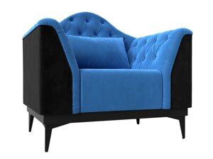 Кресло Флорида | голубой | черный