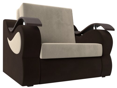 Кресло-кровать Меркурий 80 | бежевый | коричневый