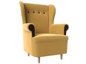 Кресло Торин | Желтый | коричневый