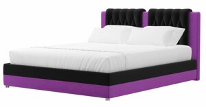 Кровать Камилла | черный | фиолетовый
