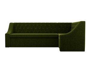 Кухонный угловой диван Мерлин | Зеленый