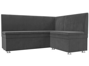 Кухонный угловой диван Уют | Серый