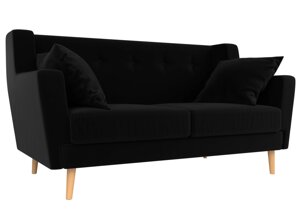Прямой диван Брайтон 2 | Черный