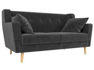 Прямой диван Брайтон 2 | Серый