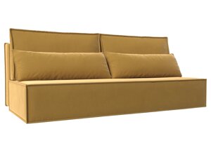 Прямой диван Фабио | Желтый