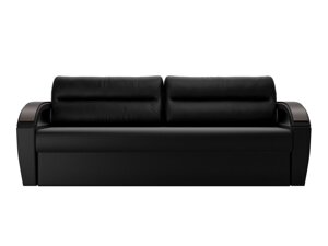 Прямой диван Форсайт | Черный