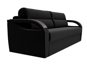 Прямой диван Форсайт | Черный