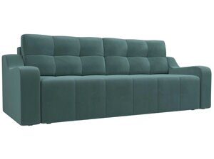 Прямой диван Итон | бирюзовый