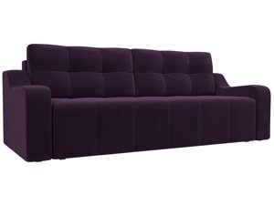 Прямой диван Итон | Фиолетовый