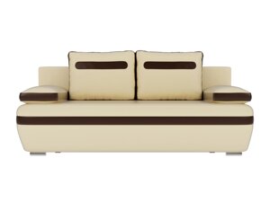 Прямой диван Каир | бежевый | коричневый