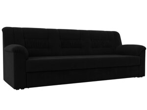 Прямой диван Карелия | Черный