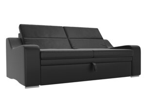 Прямой диван Медиус | Черный