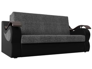 Прямой диван Меркурий 120 | Серый | черный