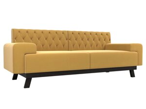 Прямой диван Мюнхен Люкс | Желтый