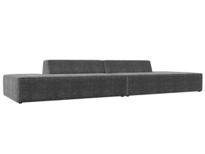 Прямой модульный диван Монс Лофт | Серый