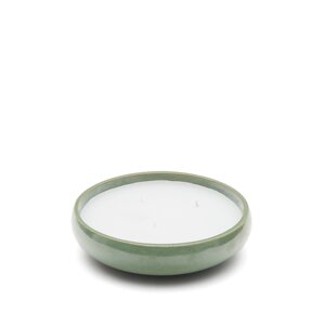 Sapira Керамическая свеча зеленого цвета 21 см
