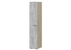 Шкафы Бостон ШК-400 дуб крафт серый - бетонный камень