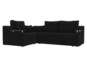 Угловой диван Кронос левый угол | Черный