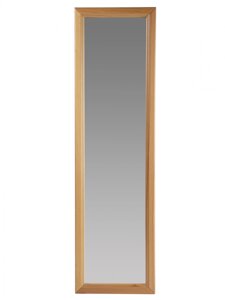 Зеркало настенное Селена 1 светло-коричневый 119 см х 33 | 5 см