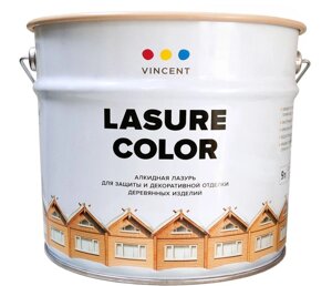 Краска для дерева Lasure Color для защиты и декоративной отделки