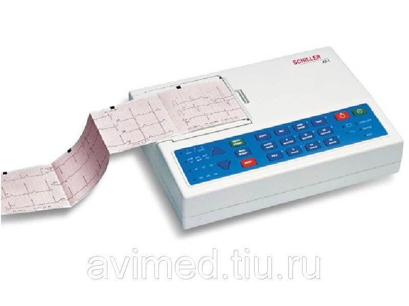 Электрокардиограф cardiovit AT-1 VET schiller - преимущества