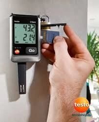 Регистратор температуры и влажности Testo-175 H1