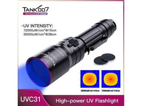 Ультрафиолетовый светодиодный фонарь UVC31