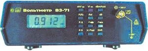 В3-71 - цифровой вольтметр переменного тока (В 3-71)