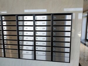 Почтовые ящики для многоквартирных домов