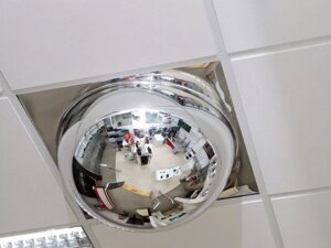 Купольное зеркало, диаметр 600 мм